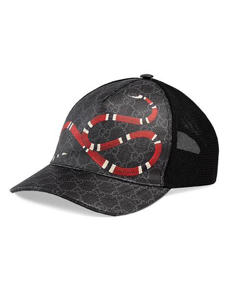 gucci snake gg baseball cap.